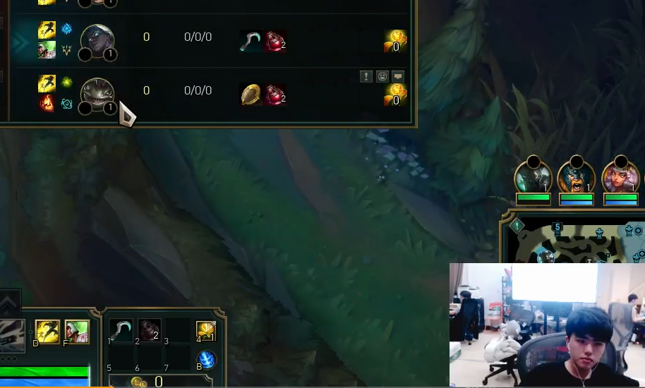 冠军ad之间的感同身受lwx打韩服遇到余震塔姆直接把大聪明逼急了你