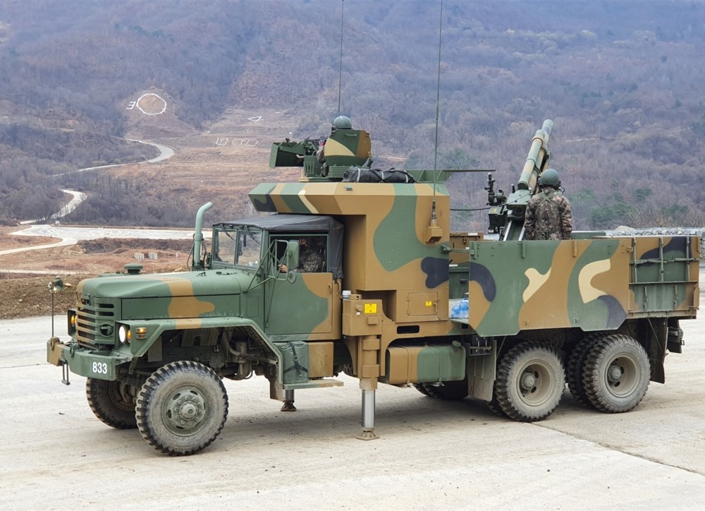 韩国k105a1自行榴弹炮榨干老爷级装备最后的价值