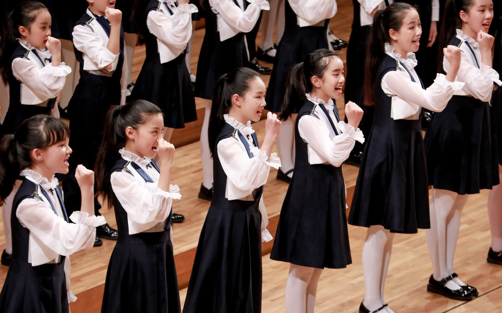 "庆六一"童声合唱团"童心向党"献礼建党一百周年_腾讯新闻