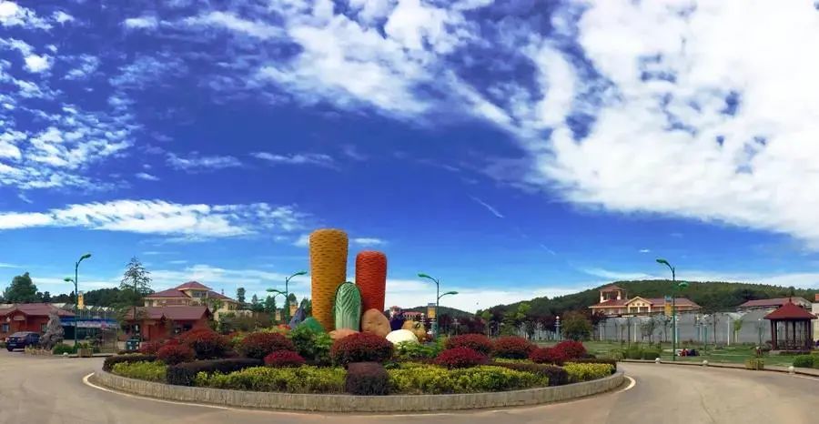 被誉为贵州"十佳农业旅游景区"的威宁泰丰园,也是值得一去的景点.