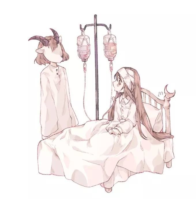 韩国插画师 u_emper 一组少女插画