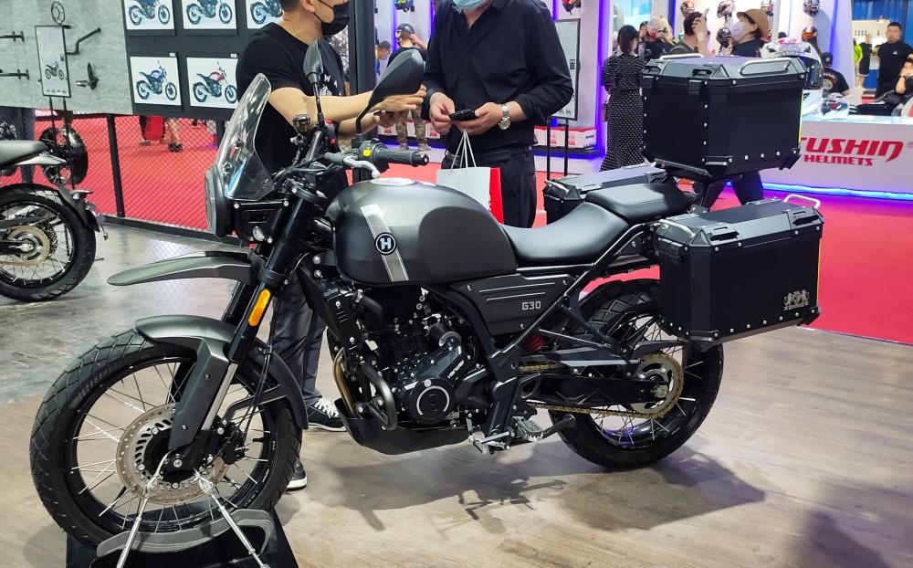 汉威b50北京摩展首秀 搭载自研发动机 地平线之说不攻自破