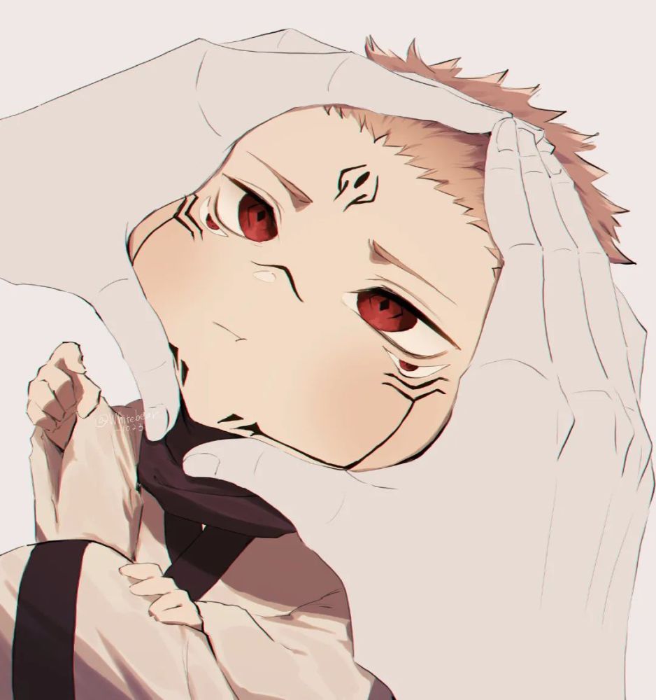 插画咒术回战捏脸作品