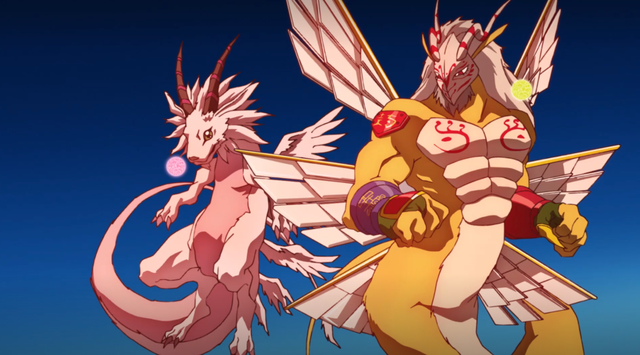 新数码宝贝大结局的既视感双龙加上战暴最强盖亚之力登场