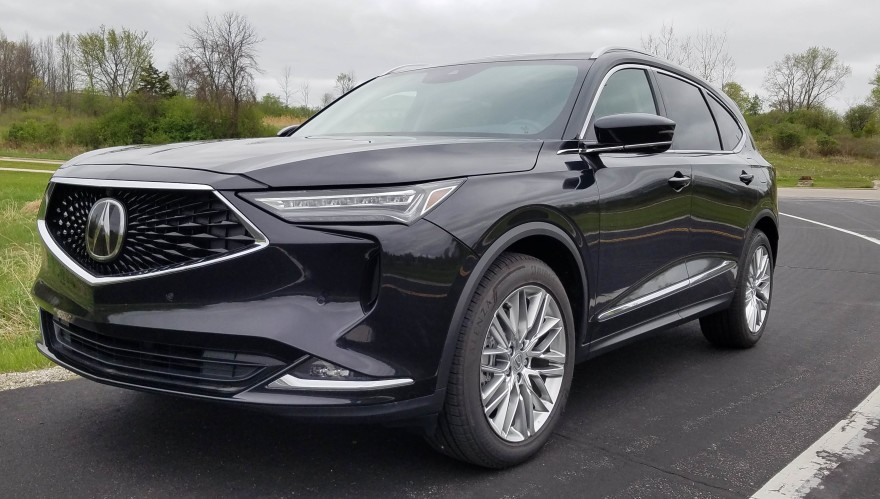 2022款讴歌mdxshawd四驱豪华版本田的三排suv