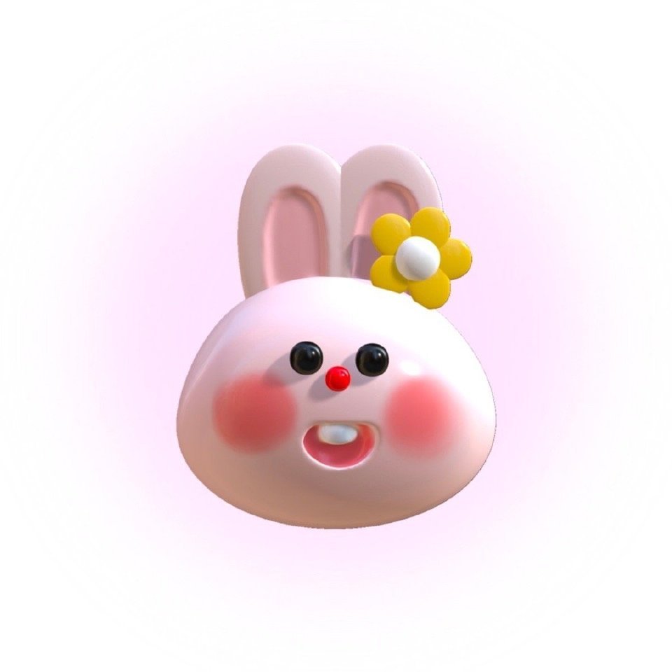 好可爱的小头像3d晕染