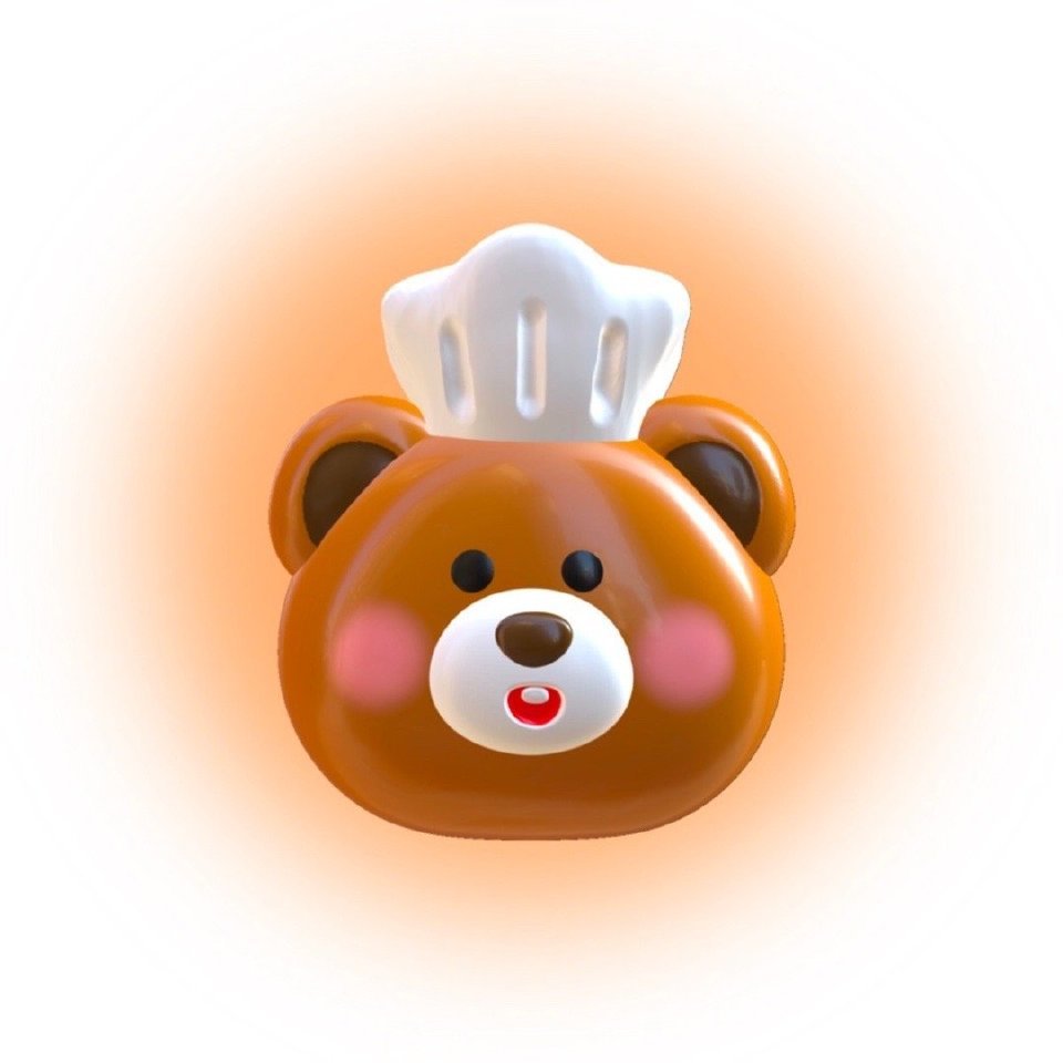 好可爱的小头像3d晕染