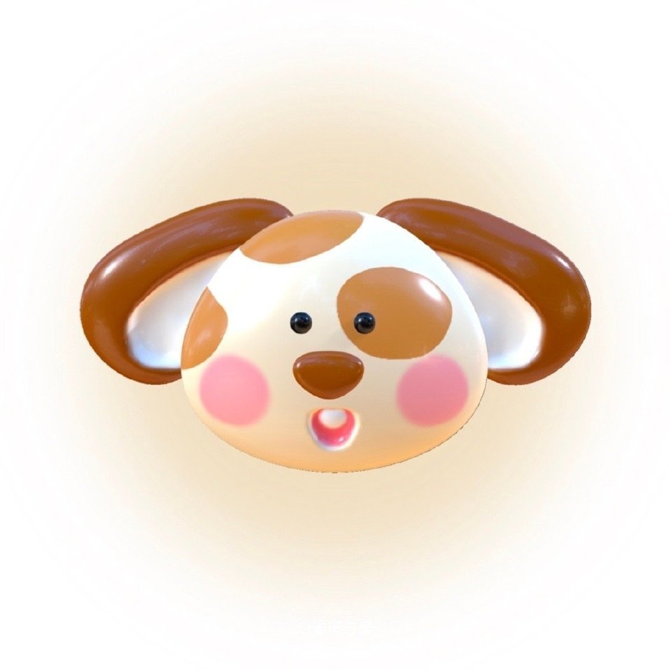 好可爱的小头像3d晕染