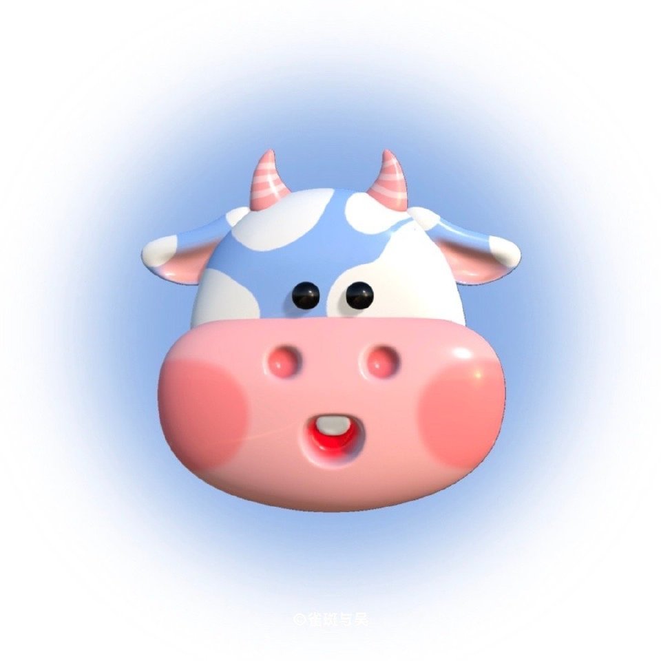 好可爱的小头像|3d晕染