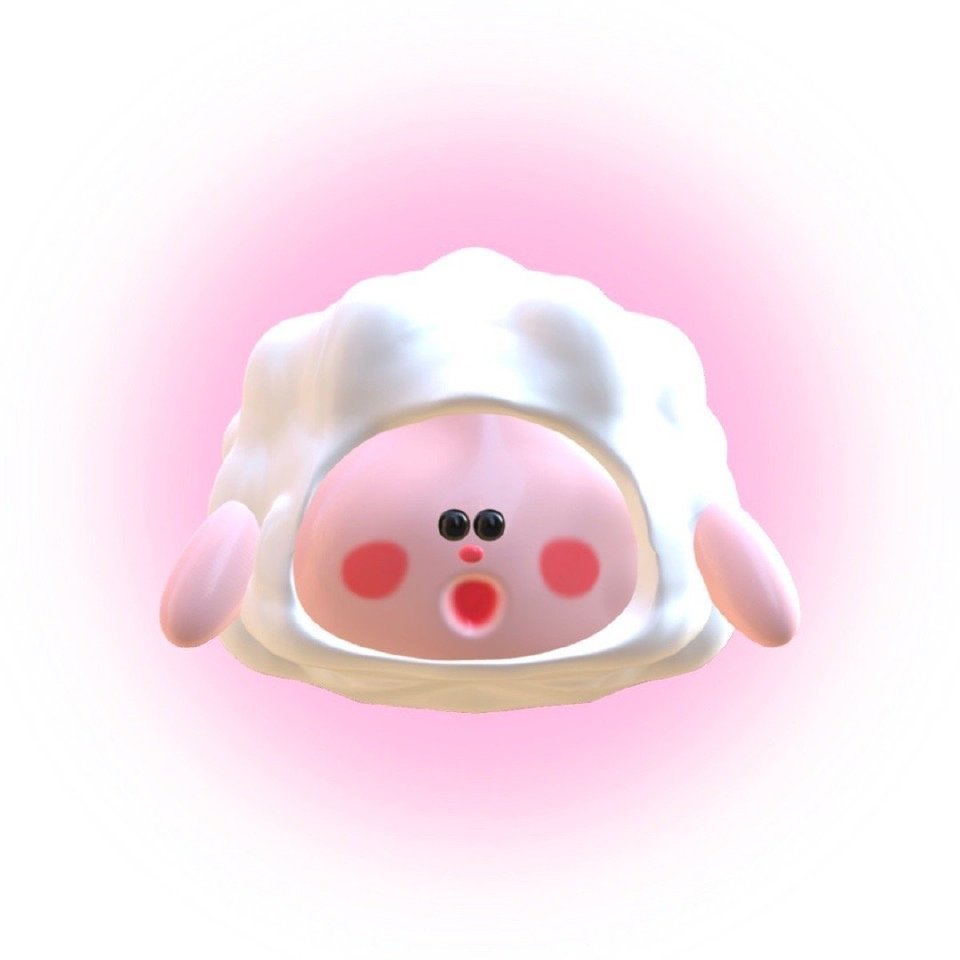 好可爱的小头像3d晕染