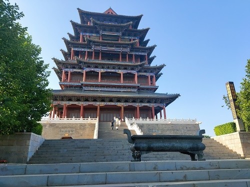 大国小鲜新发展理念黄台山公园迁安首座引入国外设计的综合性公园