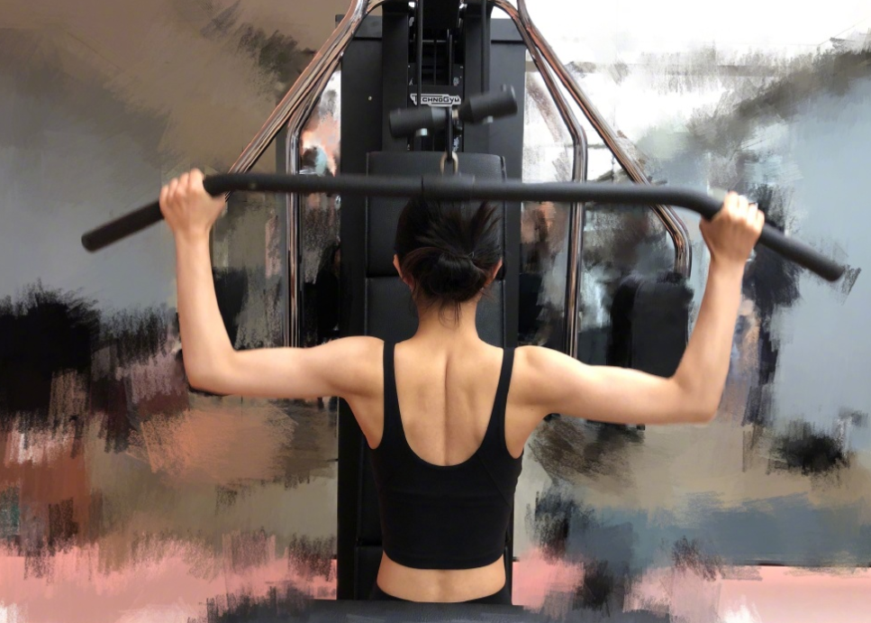 章泽天热衷健身身材好手臂肌肉明显却因一个小细节被吐槽