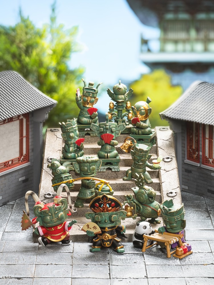 六一上线开拆三星堆川蜀小堆家族盲盒萌翻来袭