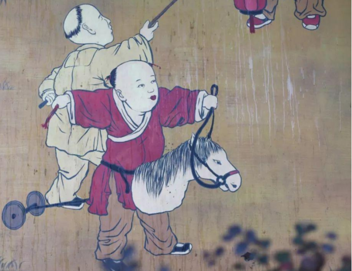古代儿童玩什么?斗草,鸠车,竹马,种类丰富,益智有趣_腾讯新闻