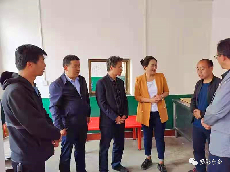 何瑞莲前来东乡县调研督查工作