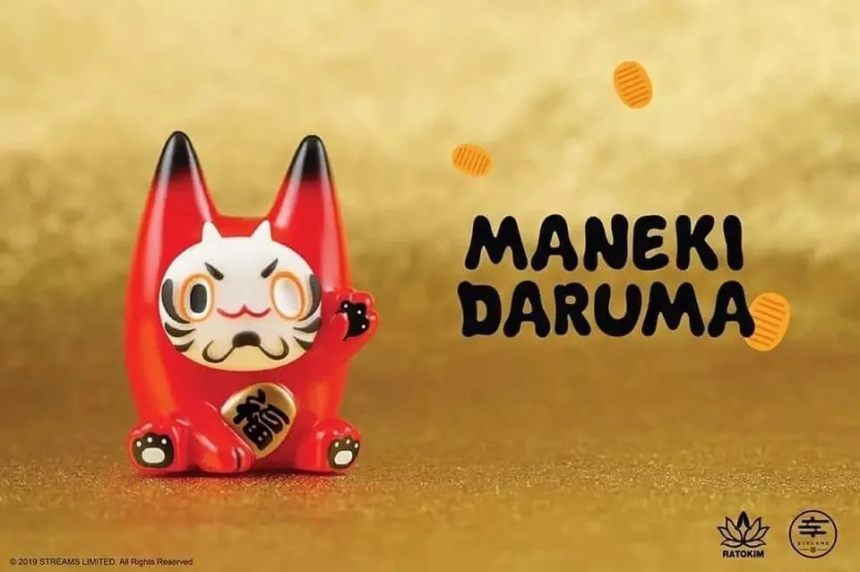 日本设计元素吉祥物达摩