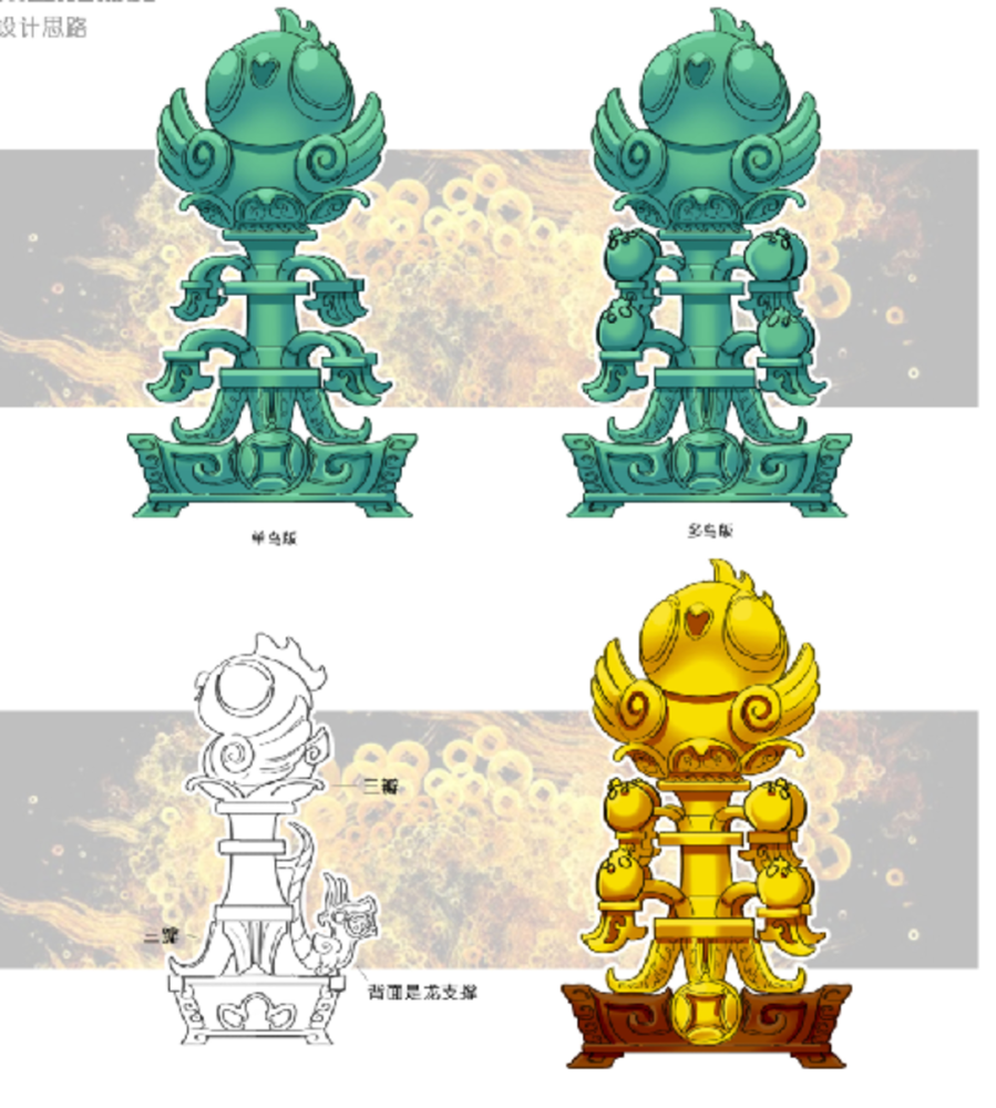 臉小堆繡小堆你pick哪個?三星堆