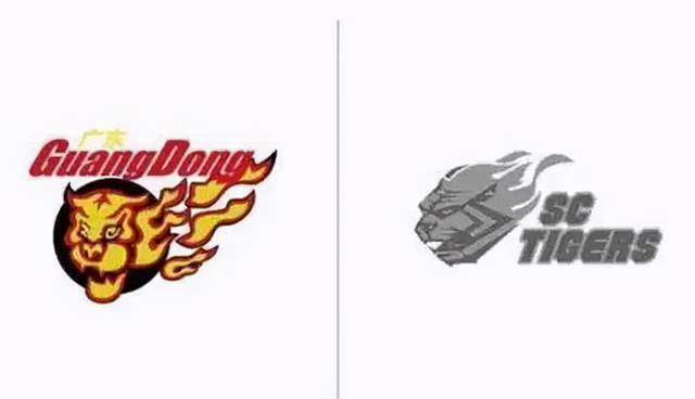 广东男篮新logo曝光虎头变大火焰变短依旧炯炯有神