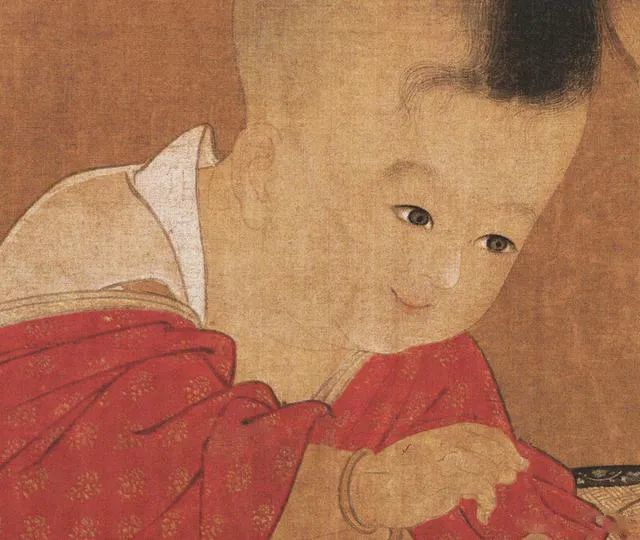 千年古画婴戏图放大45倍儿童玩具真稀奇∣忆61文明10