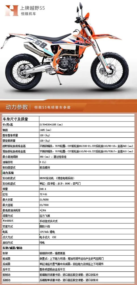 20800元起的恒舰250滑胎车s5