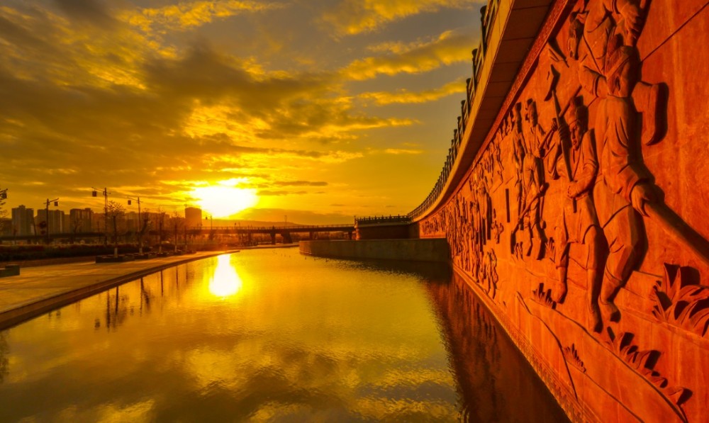 彬州市诗经文化风情园快来用镜头定格这如画美景