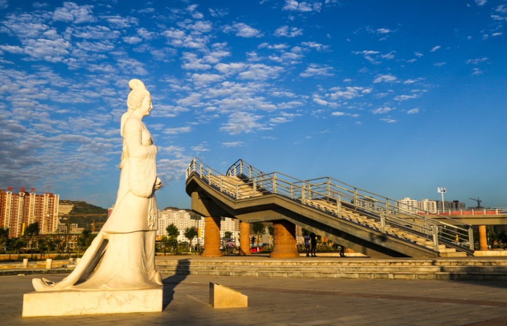 彬州市诗经文化风情园快来用镜头定格这如画美景