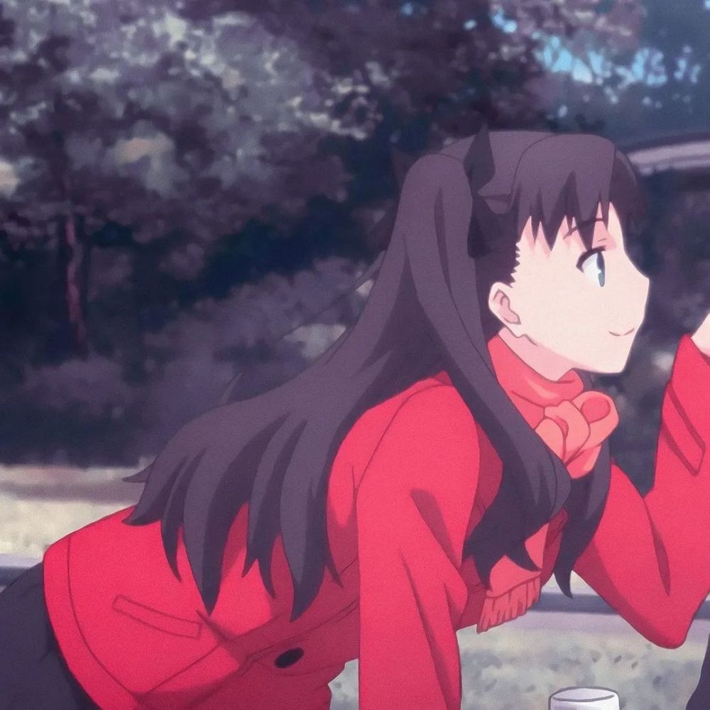 fatestaynight远坂凛和卫宫士郎动漫情头小恶魔x老实人