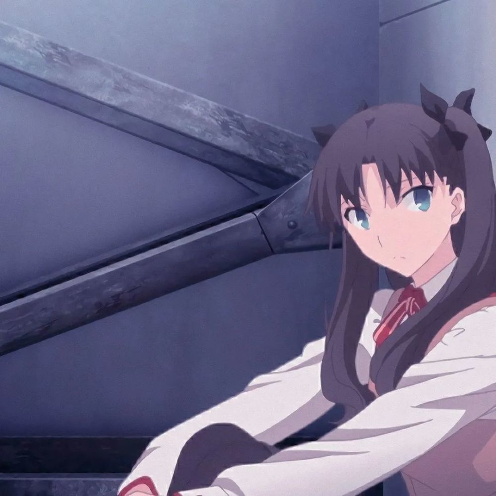 fatestaynight远坂凛和卫宫士郎动漫情头小恶魔x老实人