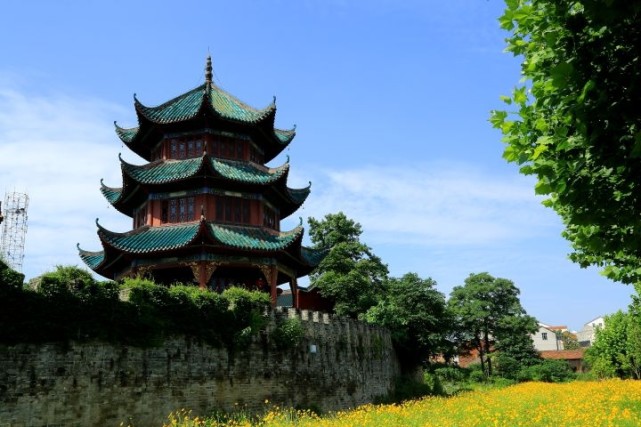 澧州内八景八方楼