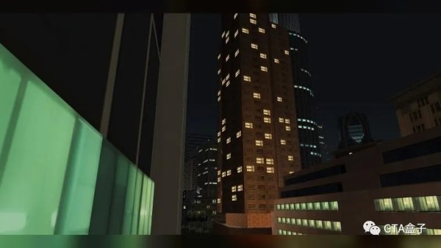 [圣安地列斯]高清城市建筑夜窗