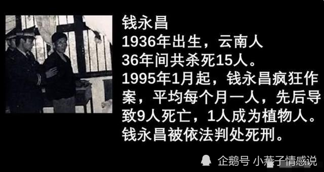 1995年云南系列杀人案凶犯钱永昌落网记屈远志