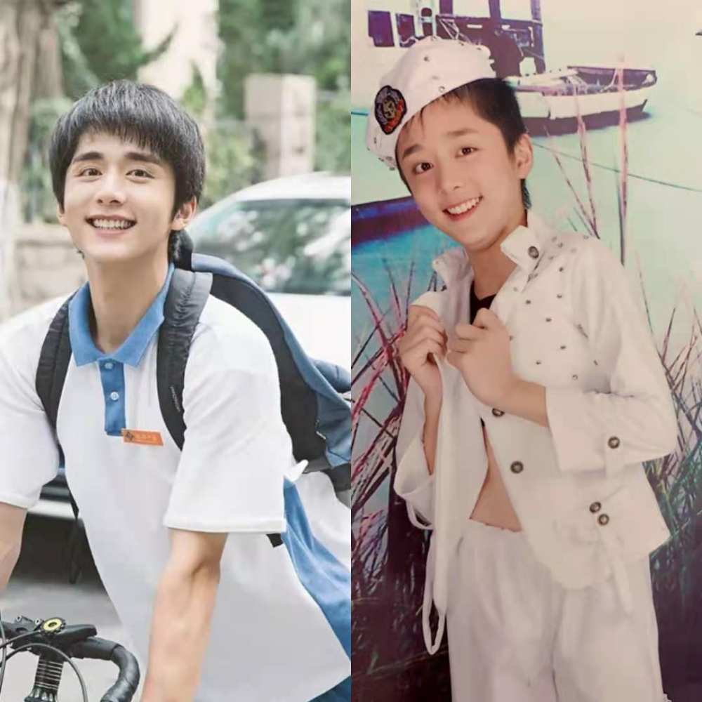 其实和小时候长的很像的明星也不在少数.