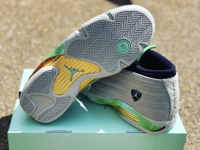 冠希兵马俑换了新配色全新联名aj14low曝光