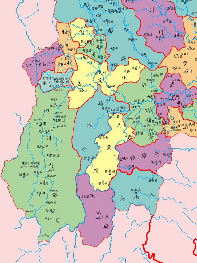 贵州与四川的区划调整1个县为何反复划入四川和云南