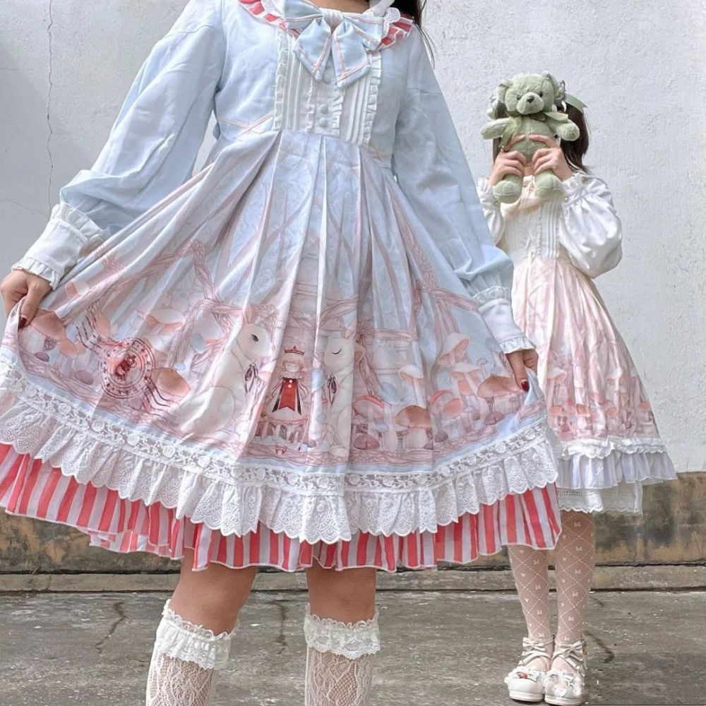 不少女生的公主梦,精致,优雅往往是lo娘(穿lolita服饰的女生)的代名词