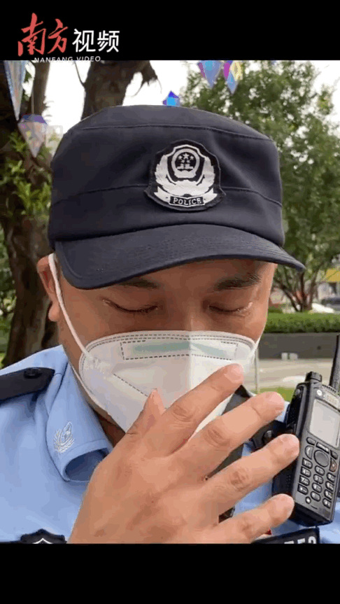 "谢谢"▼广州室外气温超35℃医护防护服下的短裤短袖全湿透但是他们说