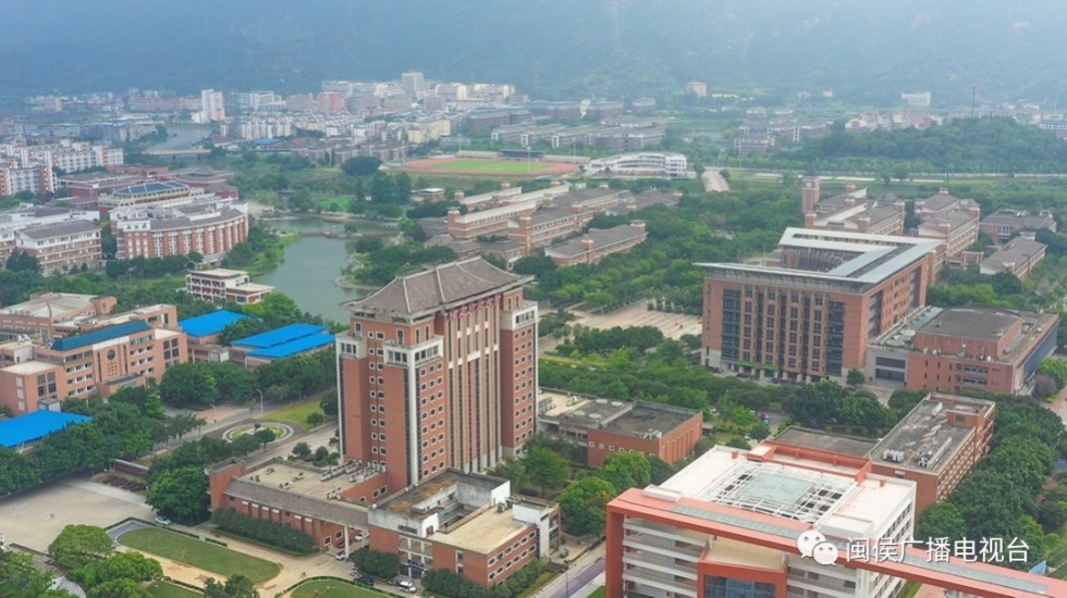 俯瞰福州大学城