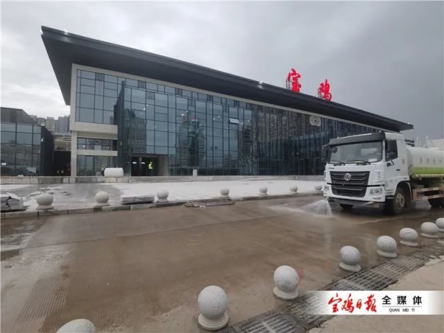 历经两个多月宝鸡火车站改建提升工作基本完成