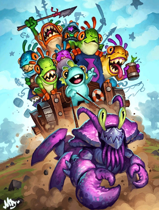 鱼人宝宝大集结,像是小时候,和邻居家里的小朋友一起游玩的情景,下面