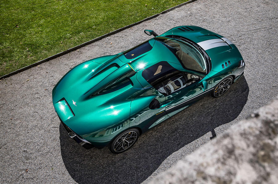 新款touring superleggera arese rh95搭载710马力的法拉利v8