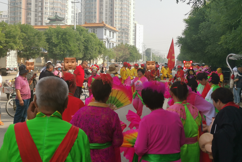 永清南关附近这阵仗不小!现场视频