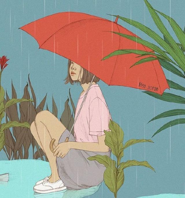 下雨天心情不好的短語傷感走心讓人紅了眼眶