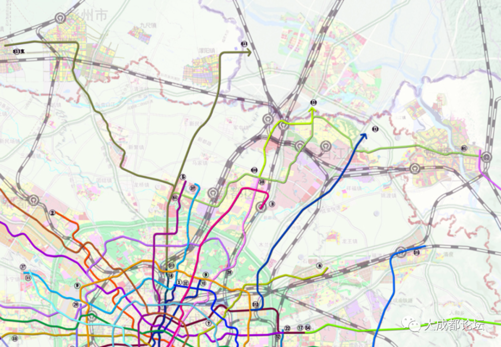 成都地铁16号线图片