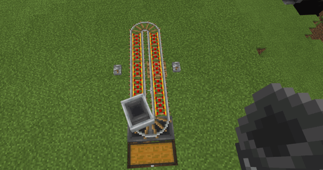 小黑君|飞天|铁轨|矿车|我的世界