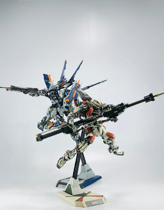 模玩控异端高达模型改造暴风高达模型比原版还帅气