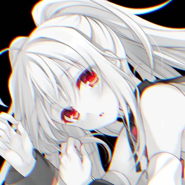 招桃花动漫暗黑酷酷女生头像超可爱205