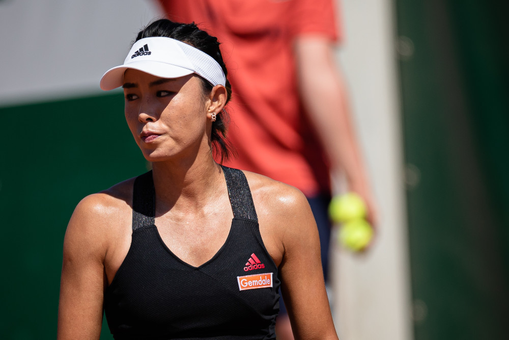 (体育)网球——法网:王蔷首轮晋级