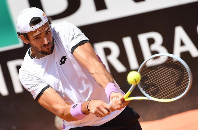 法网男单次轮贝雷蒂尼横扫晋级将战韩小将权纯雨