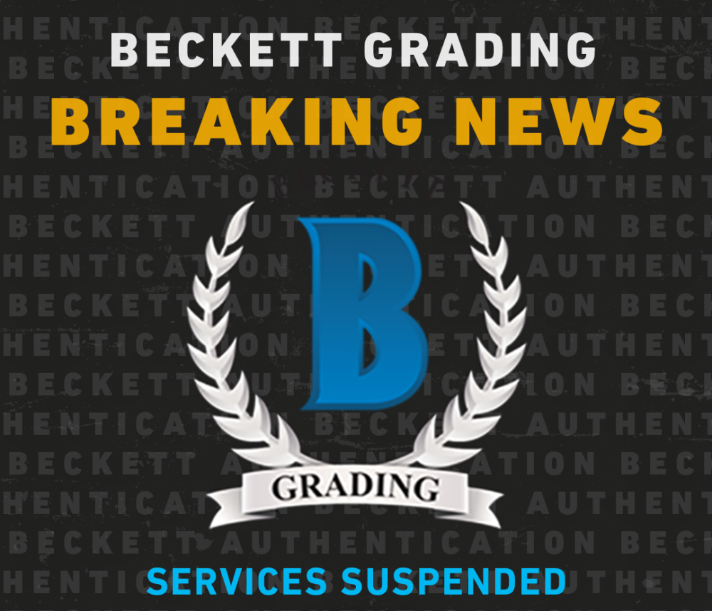 突发beckett宣布暂停大部分bgs评级服务