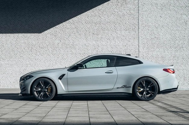 改装版宝马m4来袭30t引擎无框车门宽体轿跑造型真帅气